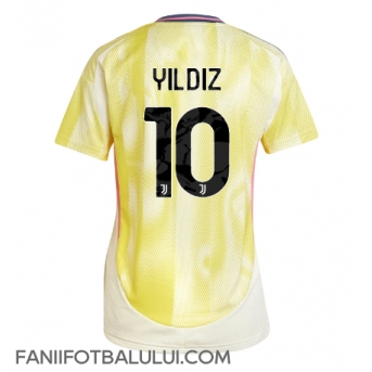 Juventus Kenan Yildiz #10 Tricou Fotbal Replică 2024-25 Femei Deplasare